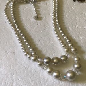 Vintage japan 2strand necklace